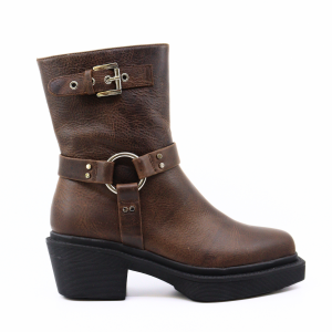 Amina Biker Dark Brown